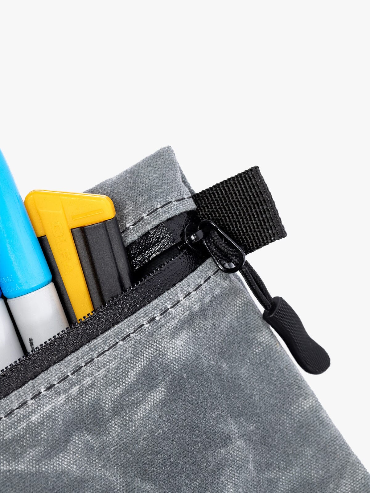 Waxed Canvas Wallet & Utility Pouch by Mission Workshop - Bolsas resistentes a la intemperie y ropa técnica - San Francisco y Los Ángeles - Fabricado para durar - Garantizado para siempre