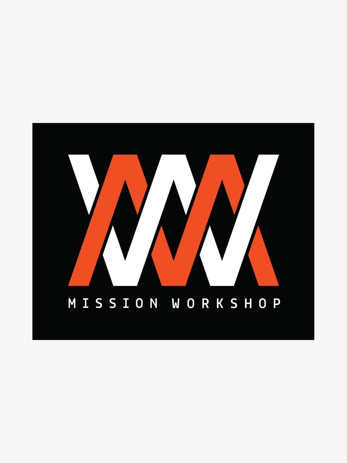 MW Stickers by Mission Workshop - Bolsas resistentes a la intemperie y ropa técnica - San Francisco y Los Ángeles - Construidas para durar - Garantizadas para siempre