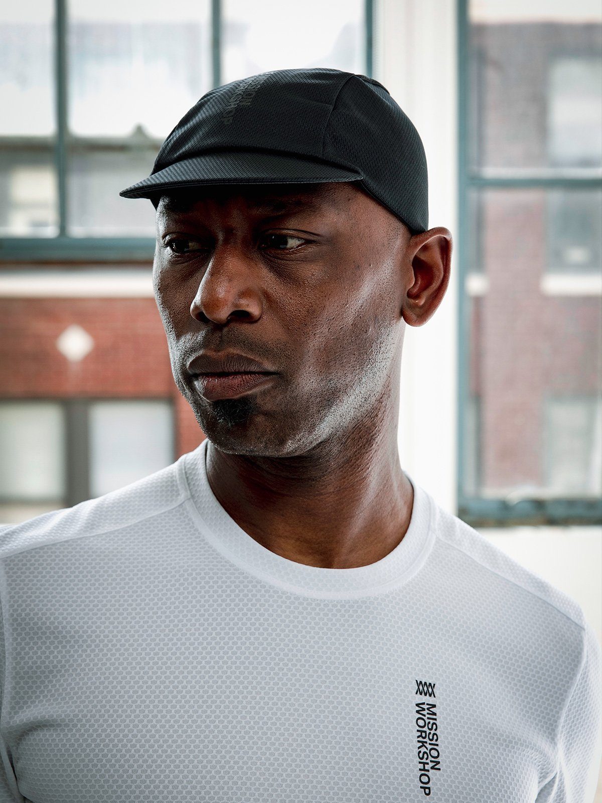 Mission Pro Cycling Cap by Mission Workshop - Bolsas y ropa técnica resistente a la intemperie - San Francisco y Los Ángeles - Construidas para durar - Garantizadas para siempre