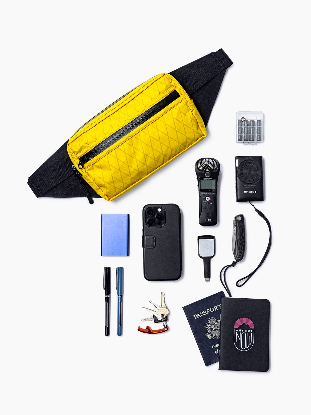 Notch Tech Pouch by Mission Workshop - Bolsas impermeables y ropa técnica - San Francisco y Los Angeles - Construidas para resistir - Garantizadas para siempre