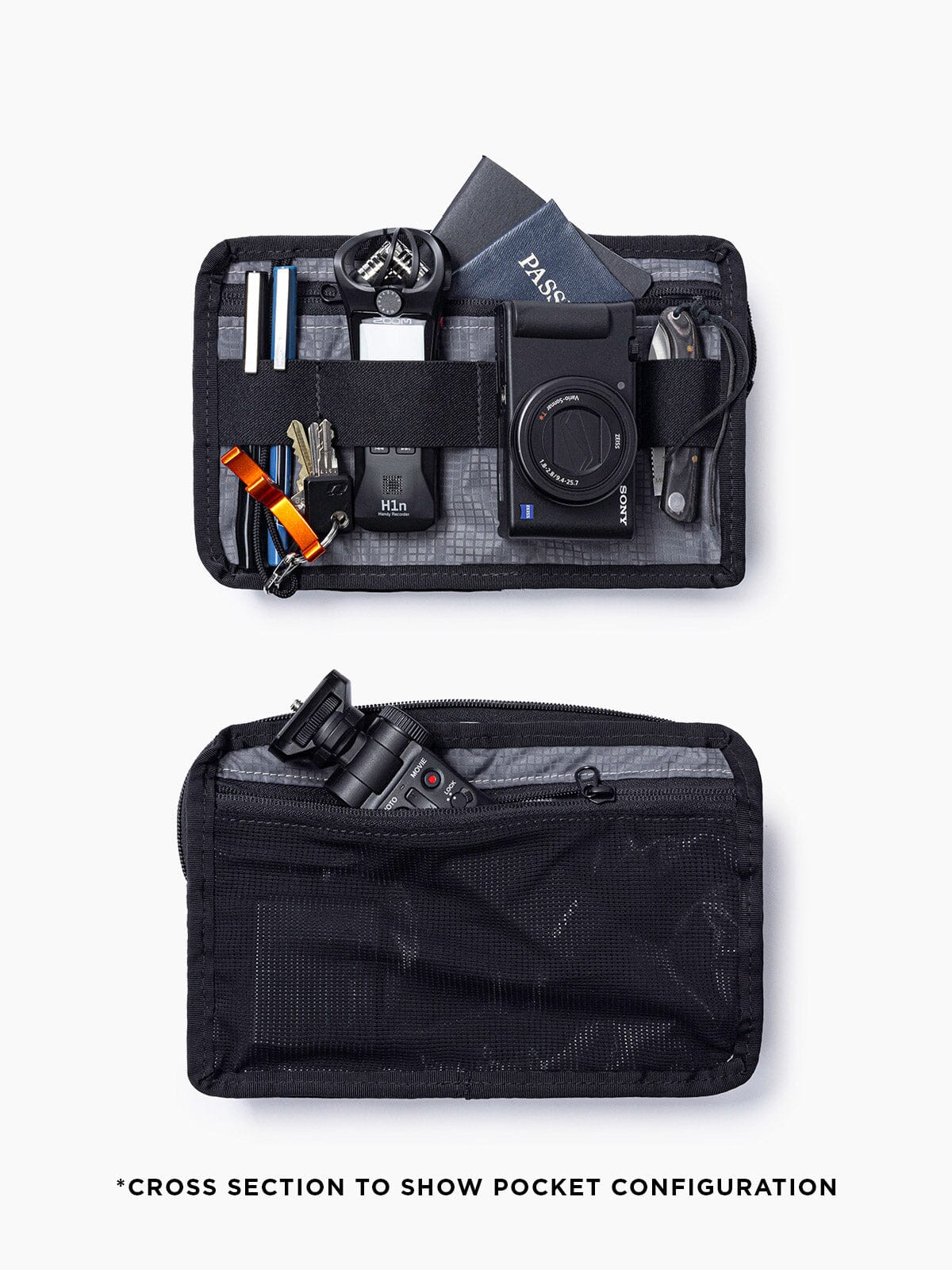 Notch Tech Pouch by Mission Workshop - Bolsas impermeables y ropa técnica - San Francisco y Los Angeles - Construidas para resistir - Garantizadas para siempre