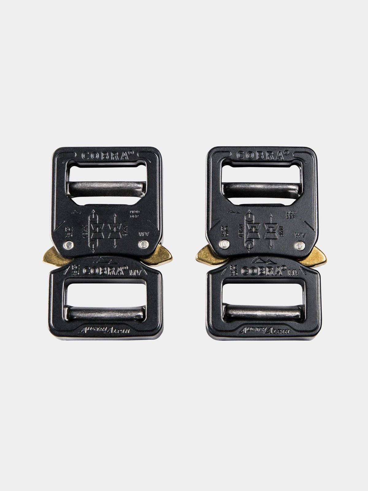 Cobra® Buckle Set : HT500 & Black Camo Rhake by Mission Workshop - Bolsas y Ropa Técnica Resistente a la Intemperie - San Francisco & Los Angeles - Built to endure - Guaranteed forever