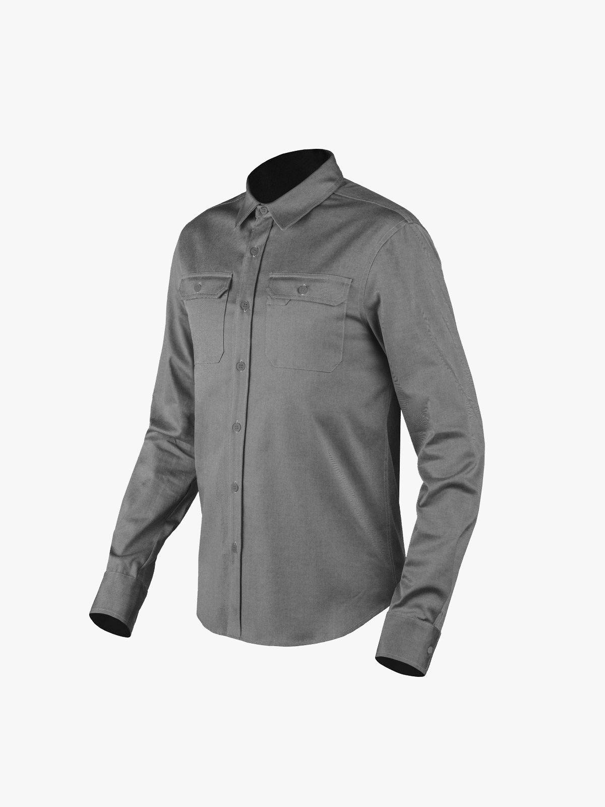 Sansom : Button Up by Mission Workshop - Bolsas y ropa técnica resistente a la intemperie - San Francisco y Los Angeles - Construido para durar - Garantizado para siempre