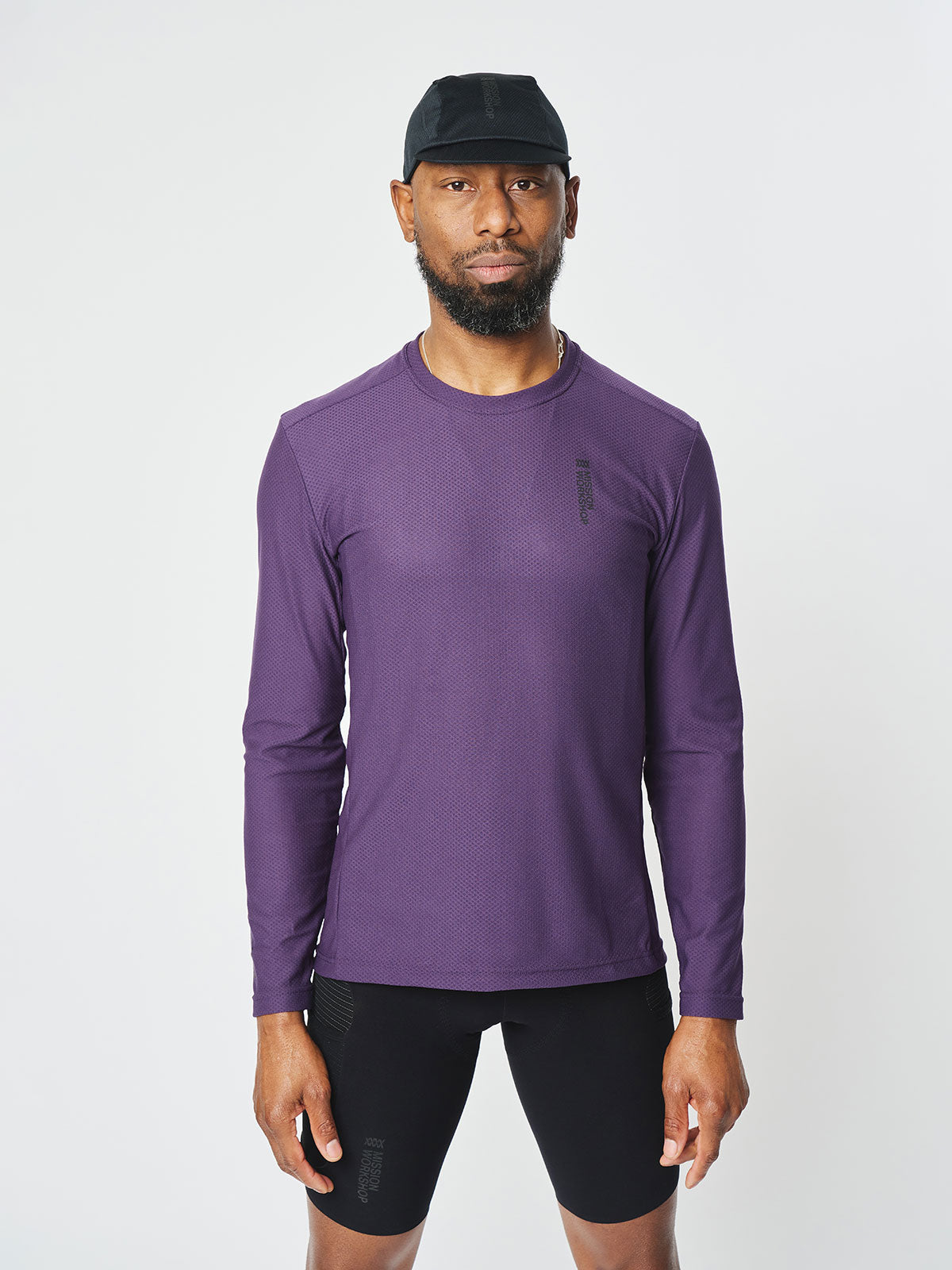 Mission Pro Tech Tee : LS Men's by Mission Workshop - Bolsas impermeables y ropa técnica - San Francisco y Los Angeles - Fabricado para resistir - Garantizado para siempre