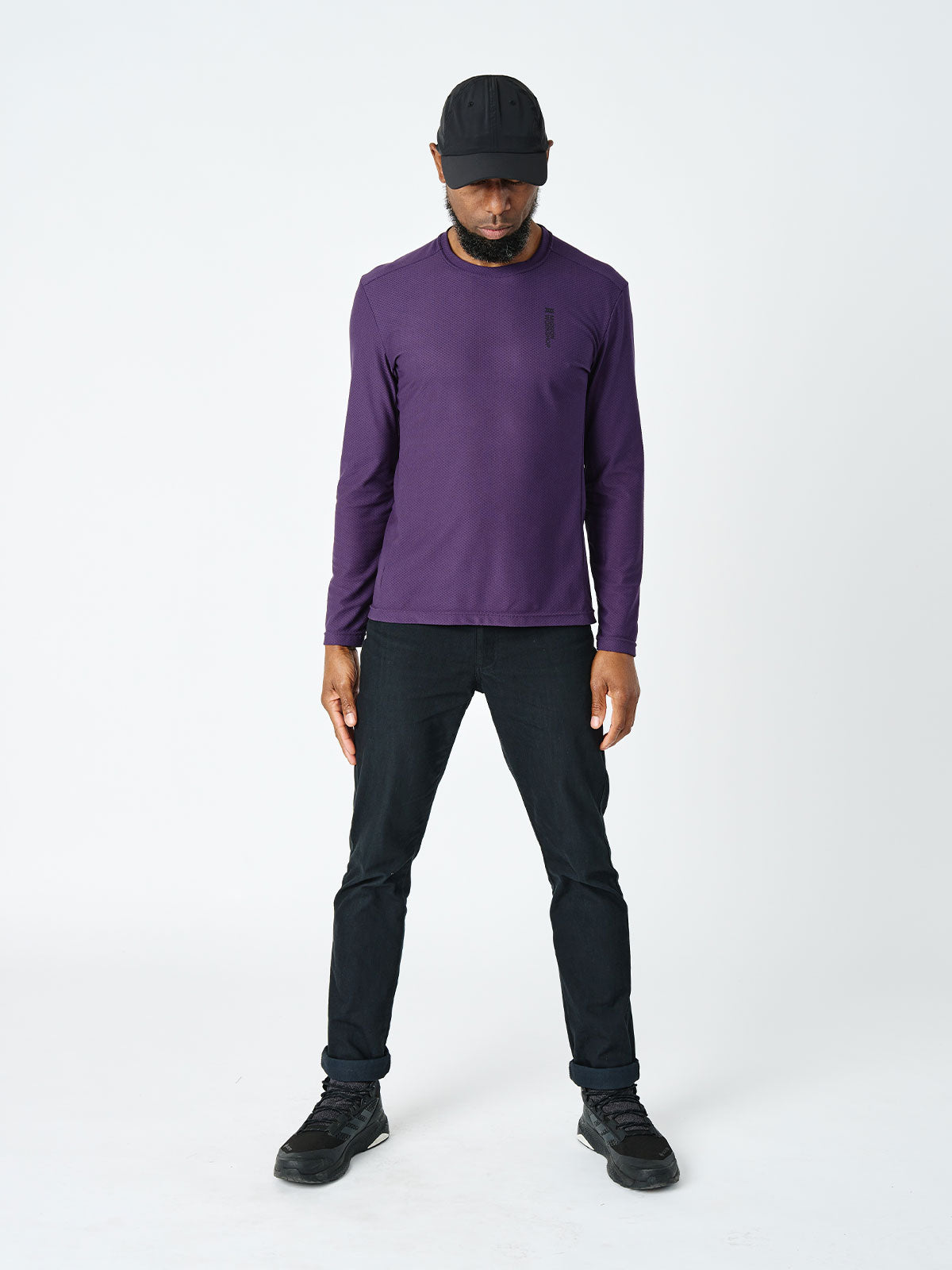 Mission Pro Tech Tee : LS Men's by Mission Workshop - Bolsas impermeables y ropa técnica - San Francisco y Los Angeles - Fabricado para resistir - Garantizado para siempre